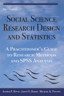 Social Science Research Design and Statistics Cover